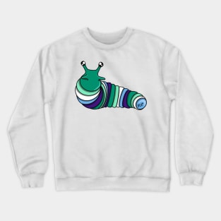 Gay Pride Fidget Slug Crewneck Sweatshirt